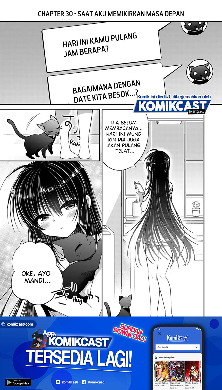 Siscon Ani to Brocon Imouto ga Shoujiki ni Nattara Chapter 30 Bahasa Indonesia